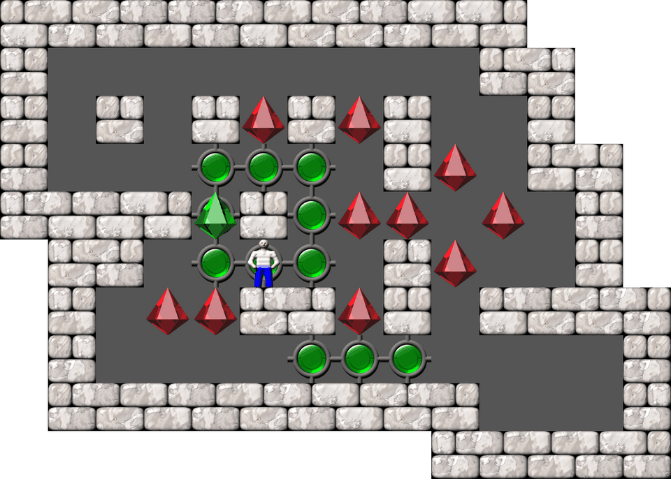 Sokoban Kevin 11 level 46